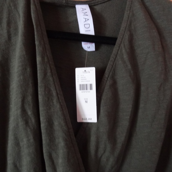 Amadi for Anthropologie Bell-Sleeved Top NWT M - Picture 4 of 6